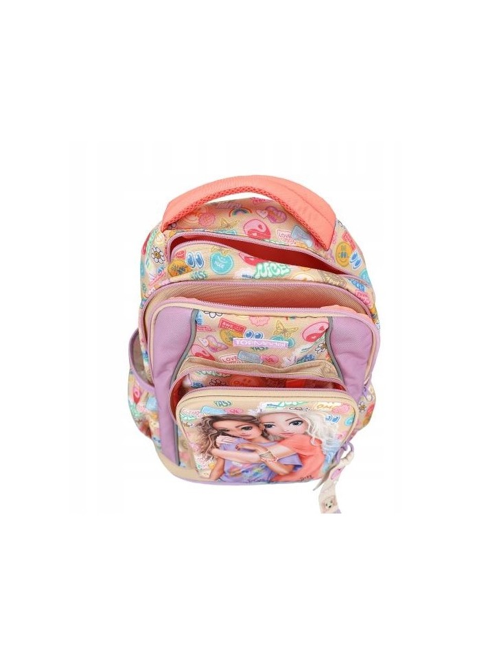 PLECAK SZKOLNY TRZYKOMOROWY TOP MODEL GIRL POWER 13285 DEPESCHE