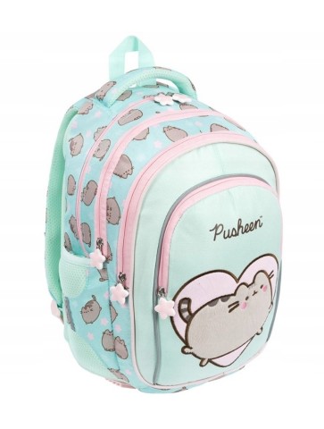 ZESTAW 8-ELEMENTÓW SZKOLNYCH DLA DZIEWCZYNKI PUSHEEN MINT ST. MAJEWSKI