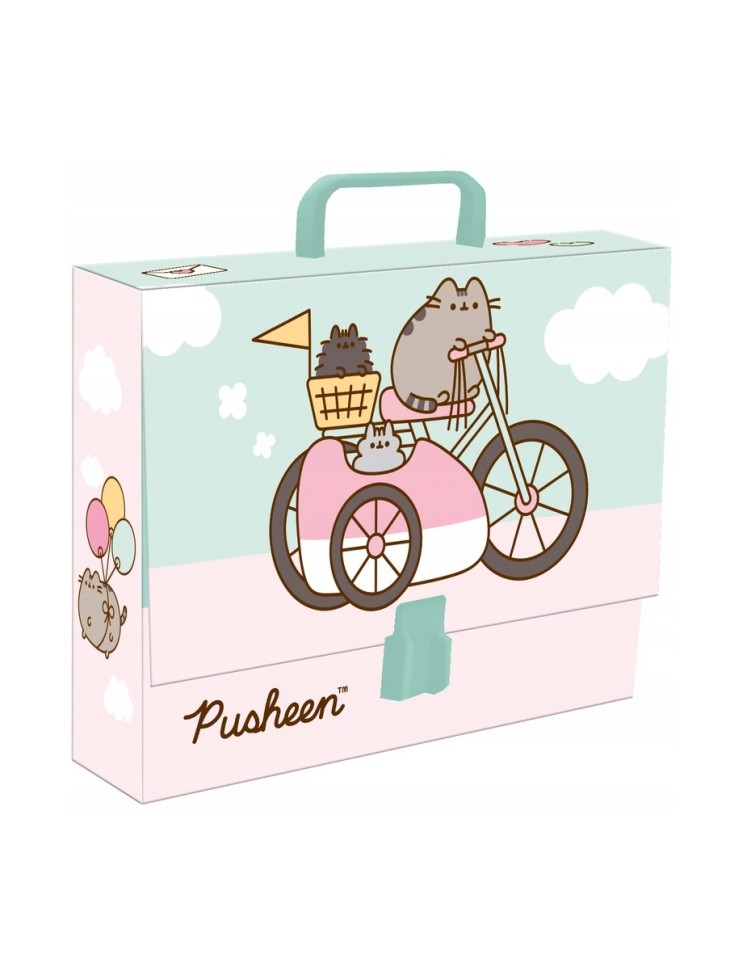 ZESTAW 8-ELEMENTÓW SZKOLNYCH DLA DZIEWCZYNKI PUSHEEN MINT ST. MAJEWSKI