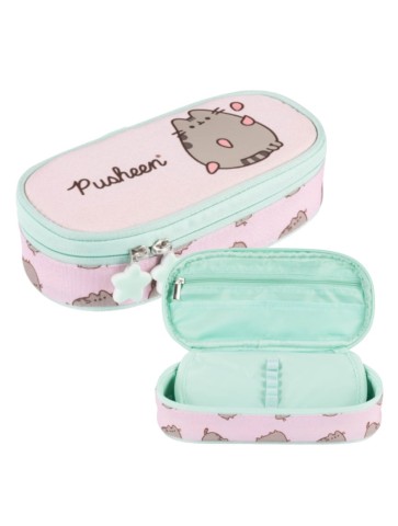 ZESTAW 8-ELEMENTÓW SZKOLNYCH DLA DZIEWCZYNKI PUSHEEN PINK ST. MAJEWSKI