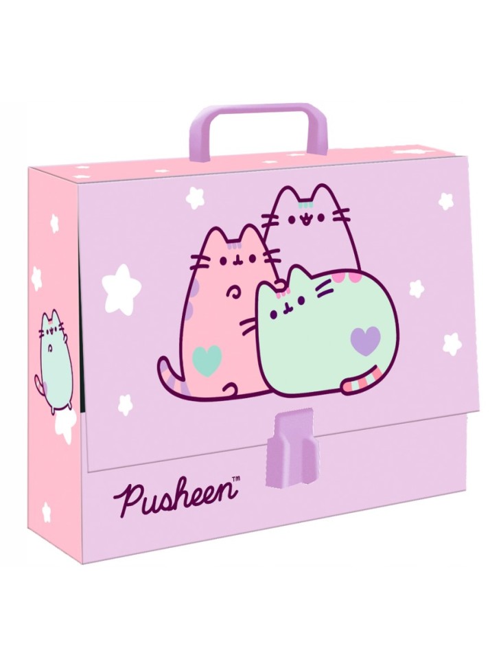 ZESTAW 8-ELEMENTÓW SZKOLNYCH DLA DZIEWCZYNKI PUSHEEN VIOLET ST. MAJEWSKI