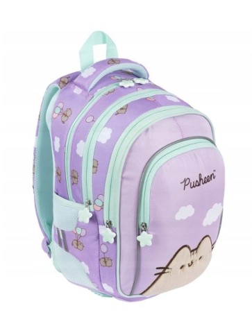 ZESTAW 8-ELEMENTÓW SZKOLNYCH DLA DZIEWCZYNKI PUSHEEN VIOLET ST. MAJEWSKI