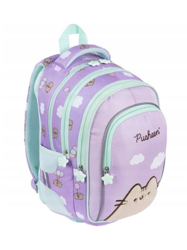 ZESTAW 8-ELEMENTÓW SZKOLNYCH DLA DZIEWCZYNKI PUSHEEN VIOLET ST. MAJEWSKI