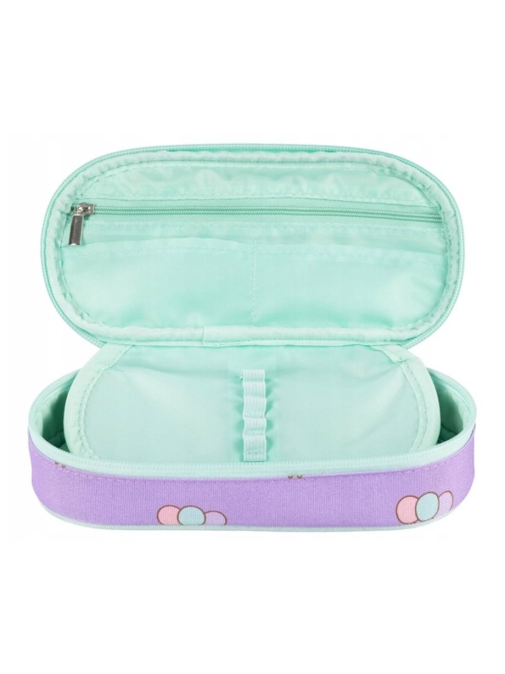 ZESTAW 8-ELEMENTÓW SZKOLNYCH DLA DZIEWCZYNKI PUSHEEN VIOLET ST. MAJEWSKI