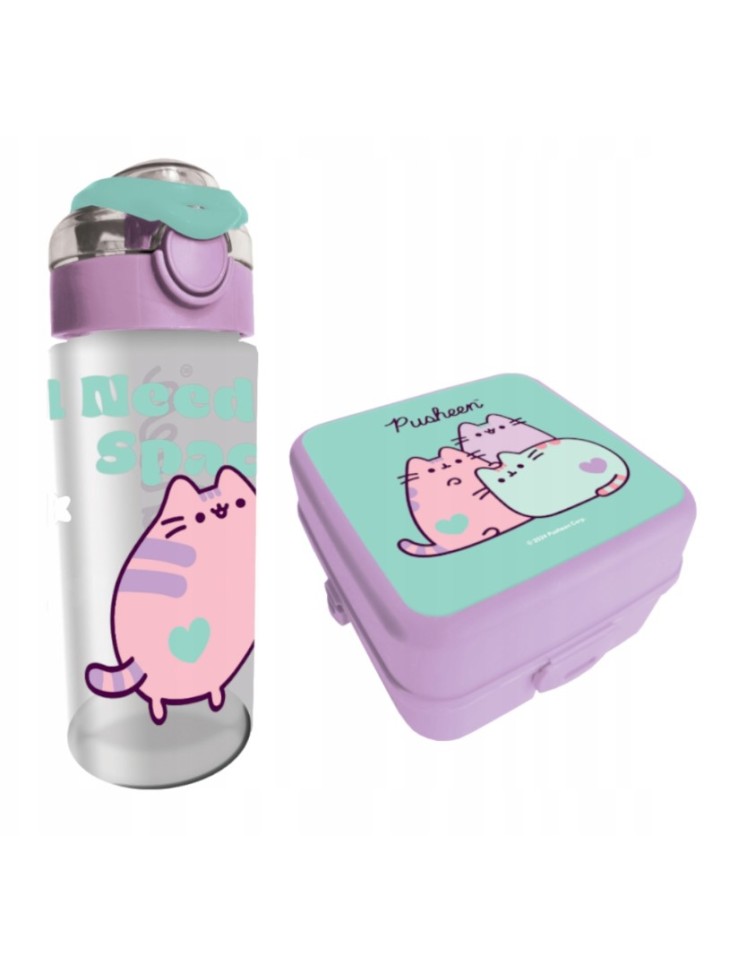 ZESTAW 8-ELEMENTÓW SZKOLNYCH DLA DZIEWCZYNKI PUSHEEN VIOLET ST. MAJEWSKI