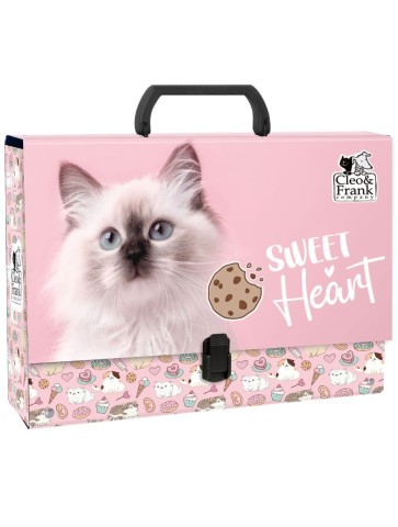 ZESTAW SZKOLNY 10-ELEMENTÓW CLEO&FRANK 45 KOTEK CAT DERFORM