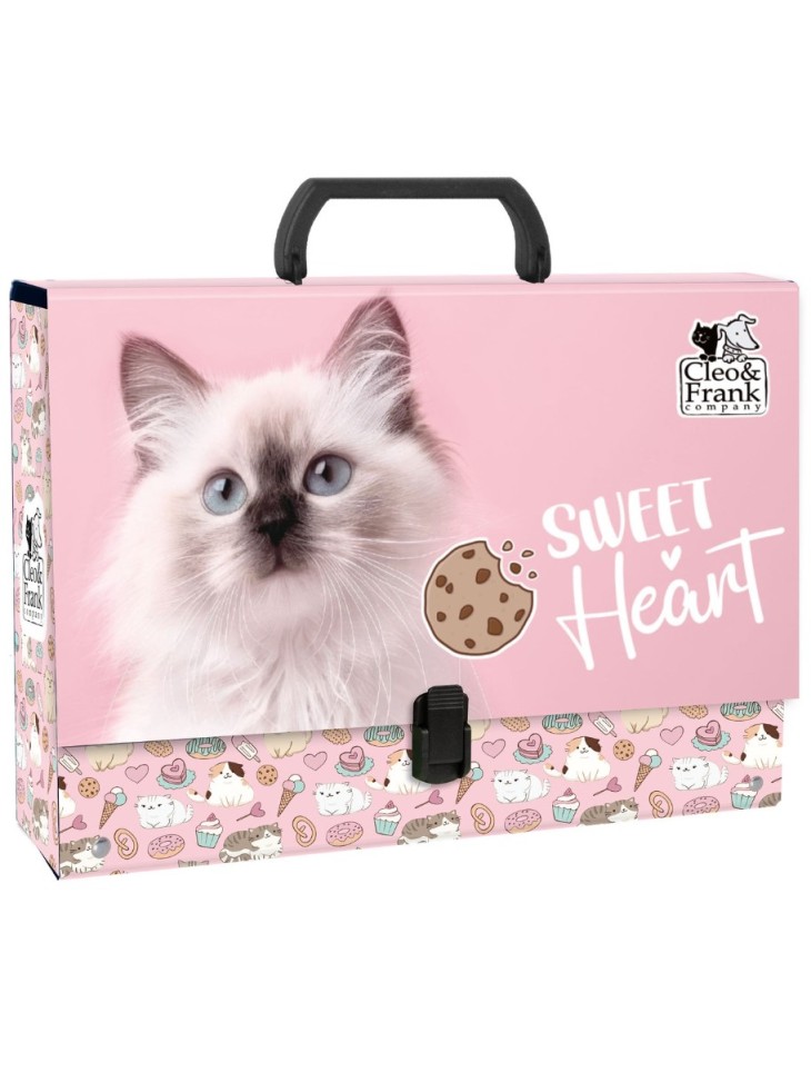 ZESTAW SZKOLNY 10-ELEMENTÓW CLEO&FRANK 45 KOTEK CAT DERFORM