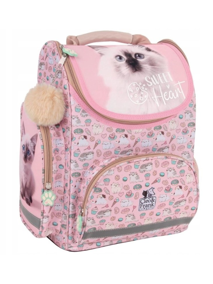 ZESTAW SZKOLNY 10-ELEMENTÓW CLEO&FRANK 45 KOTEK CAT DERFORM