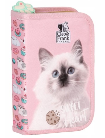 ZESTAW SZKOLNY 10-ELEMENTÓW CLEO&FRANK 45 KOTEK CAT DERFORM