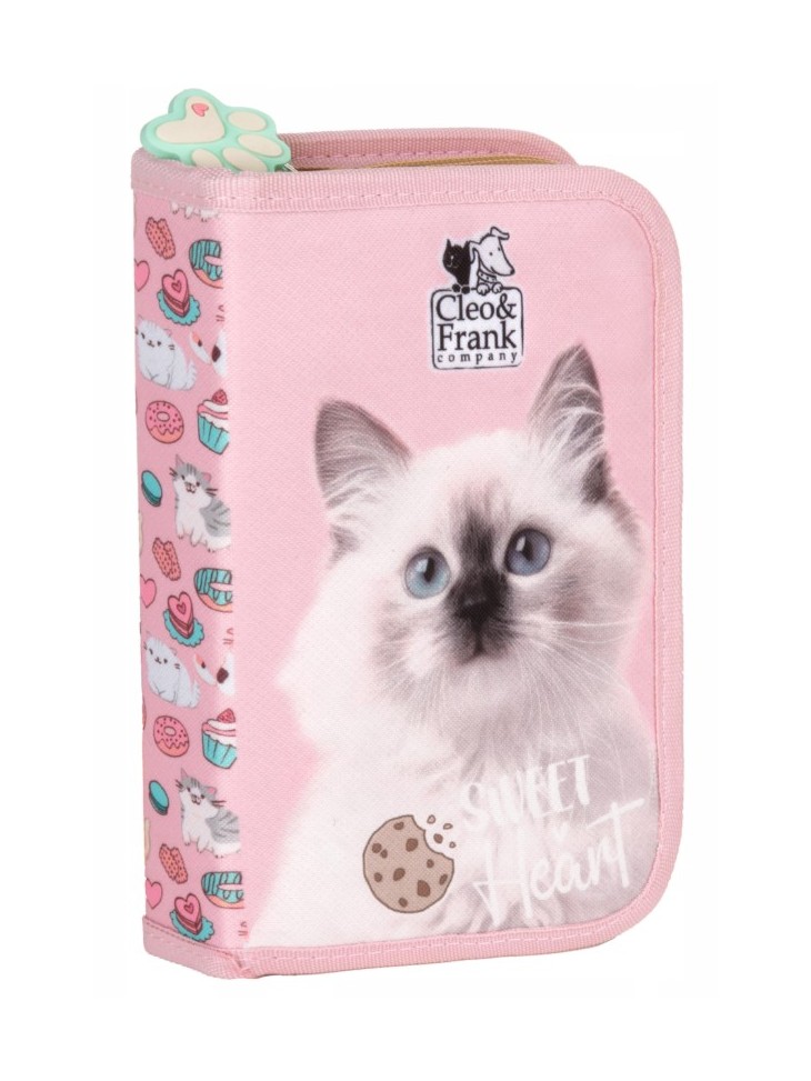 ZESTAW SZKOLNY 10-ELEMENTÓW CLEO&FRANK 45 KOTEK CAT DERFORM