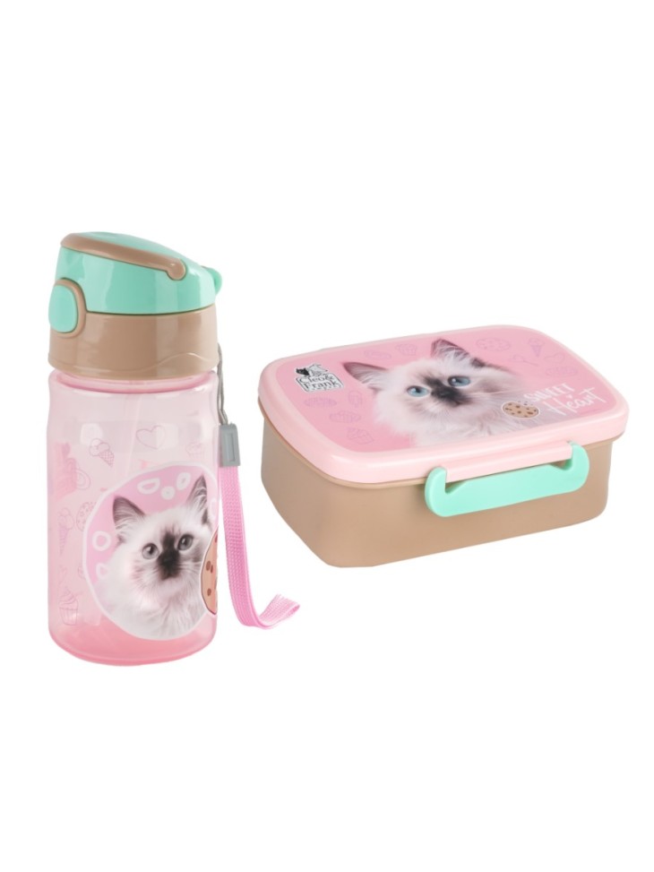 ZESTAW SZKOLNY 10-ELEMENTÓW CLEO&FRANK 45 KOTEK CAT DERFORM