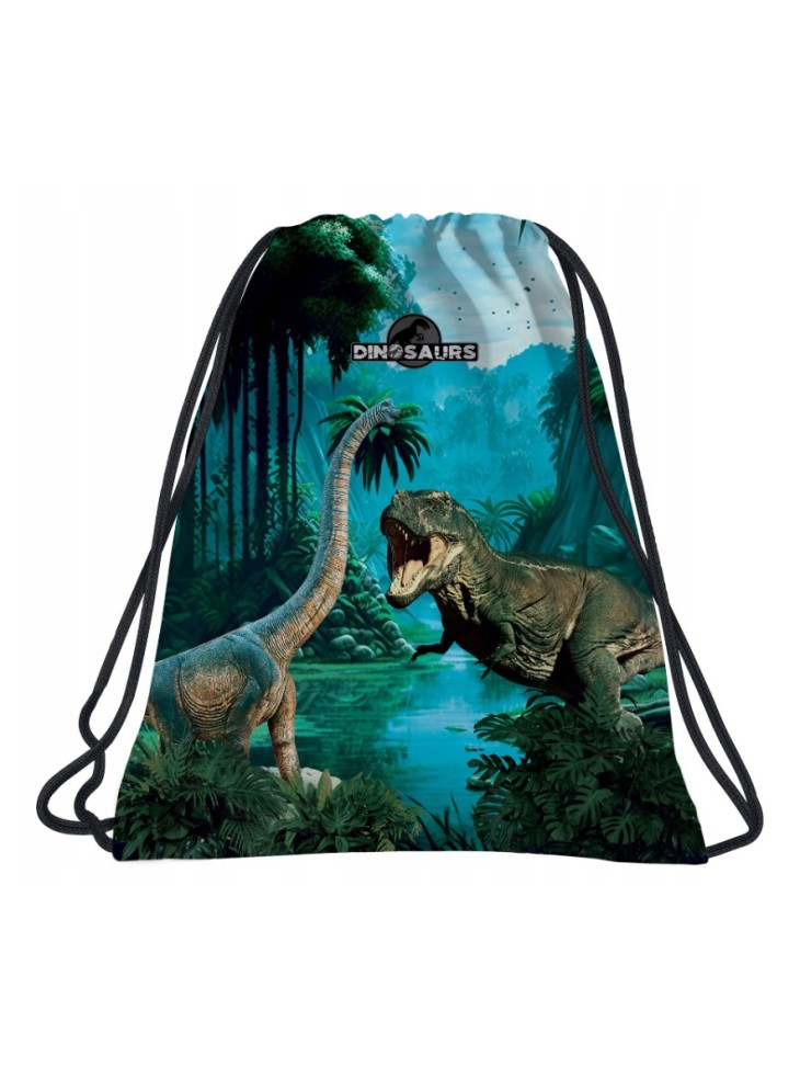 ZESTAW SZKOLNY DLA CHŁOPCA 5-ELEMENTÓW DINOZAUR 19/20 DERFORM