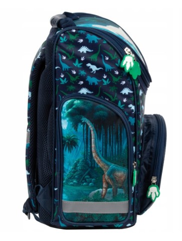 ZESTAW SZKOLNY DLA CHŁOPCA 5-ELEMENTÓW DINOZAUR 19/20 DERFORM