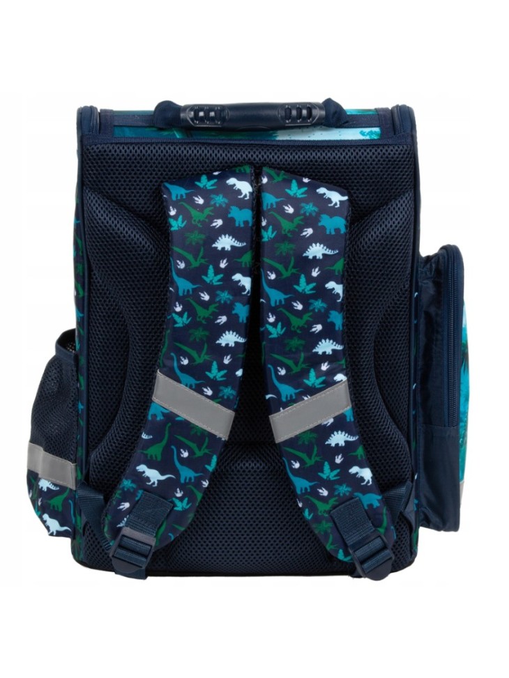 ZESTAW SZKOLNY DLA CHŁOPCA 5-ELEMENTÓW DINOZAUR 19/20 DERFORM