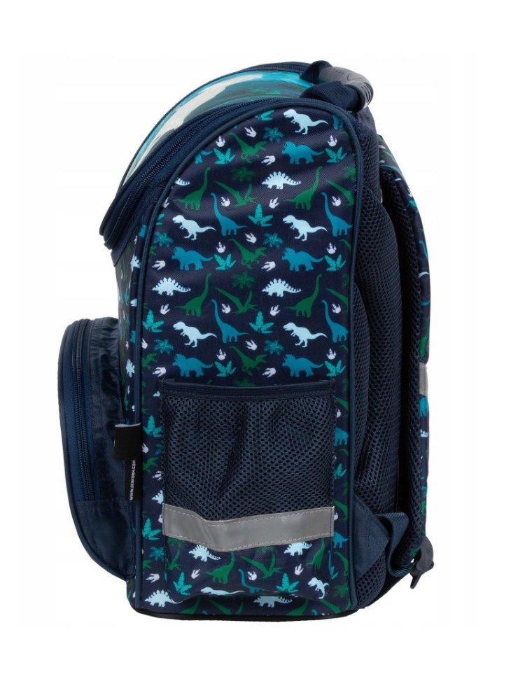 ZESTAW SZKOLNY DLA CHŁOPCA 5-ELEMENTÓW DINOZAUR 19/20 DERFORM