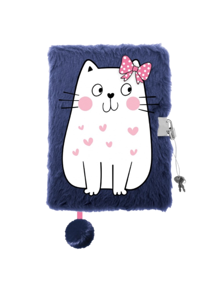 PAMIĘTNIK Z KŁÓDKĄ A5 KITTY MY LITTLE FRIEND ST. MAJEWSKI