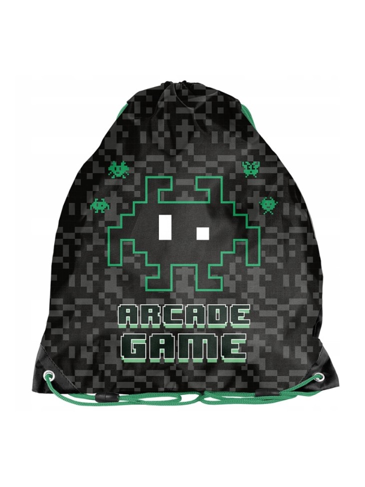 ZESTAW SZKOLNY Z 5-ELEMENTÓW DLA CHŁOPCA GAMER OVER PP24MC PASO