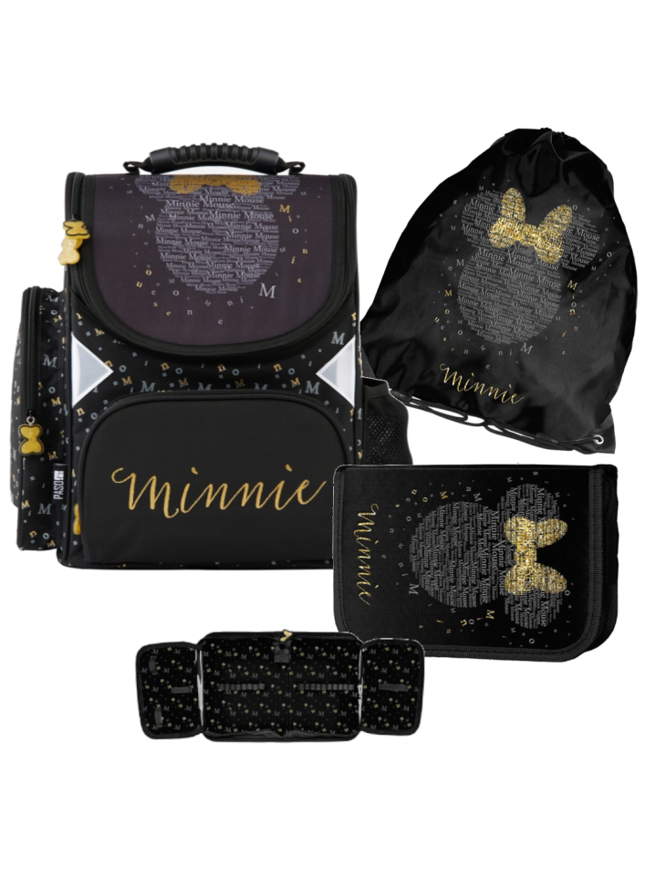 ZESTAW SZKOLNY Z 3-ELEMENTÓW DLA DZIEWCZYNKI MYSZKA MINNIE DM24CC PASO