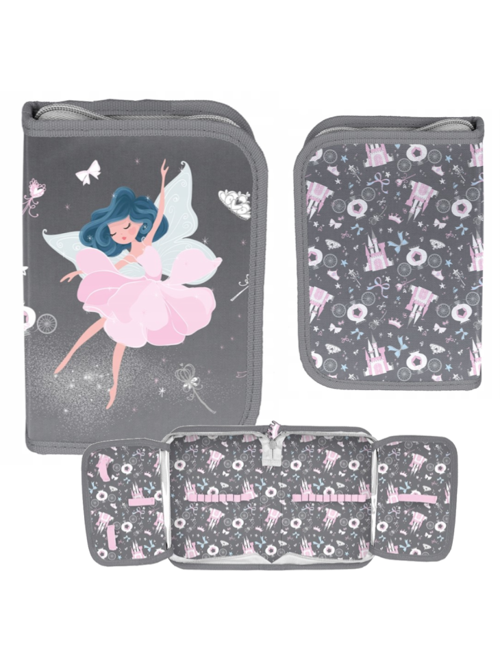 ZESTAW SZKOLNY Z 5-ELEMENTÓW DLA DZIEWCZYNKI BALERINA PP24BA PASO