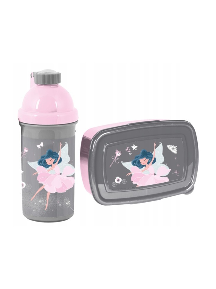 ZESTAW SZKOLNY Z 5-ELEMENTÓW DLA DZIEWCZYNKI BALERINA PP24BA PASO