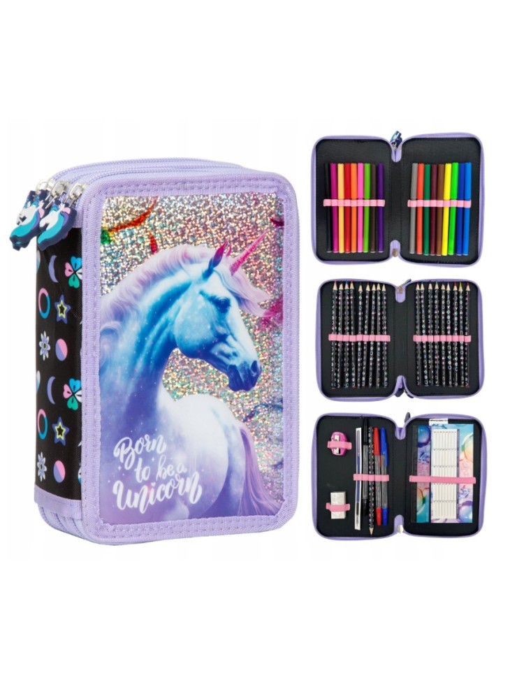 PIÓRNIK POTRÓJNY Z WYPOSAŻENIEM JEDNOROŻEC 15 DERFORM