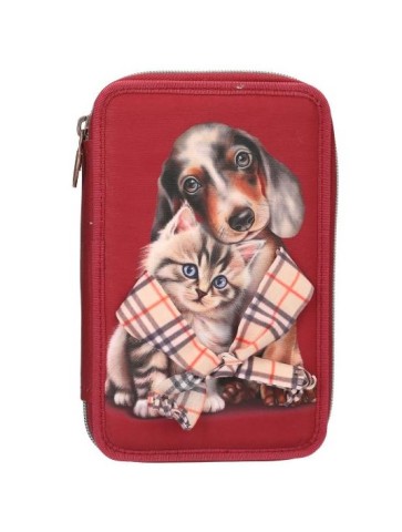 PIÓRNIK PODWÓJNY Z WYPOSAŻENIEM TOP MODEL FUR EVER FRIENDS 13674 DEPESCHE