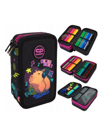 PIÓRNIK POTRÓJNY Z WYPOSAŻENIEM KAPIBARA CAPYBARA MUSIC JUMPER 3 COOLPACK