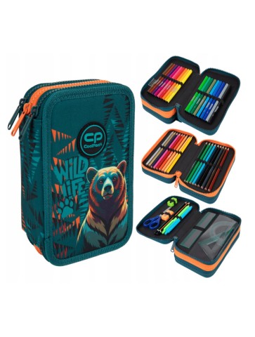 PIÓRNIK POTRÓJNY Z WYPOSAŻENIEM BEER NIEDŹWIEDŹ JUMPER 3 COOLPACK